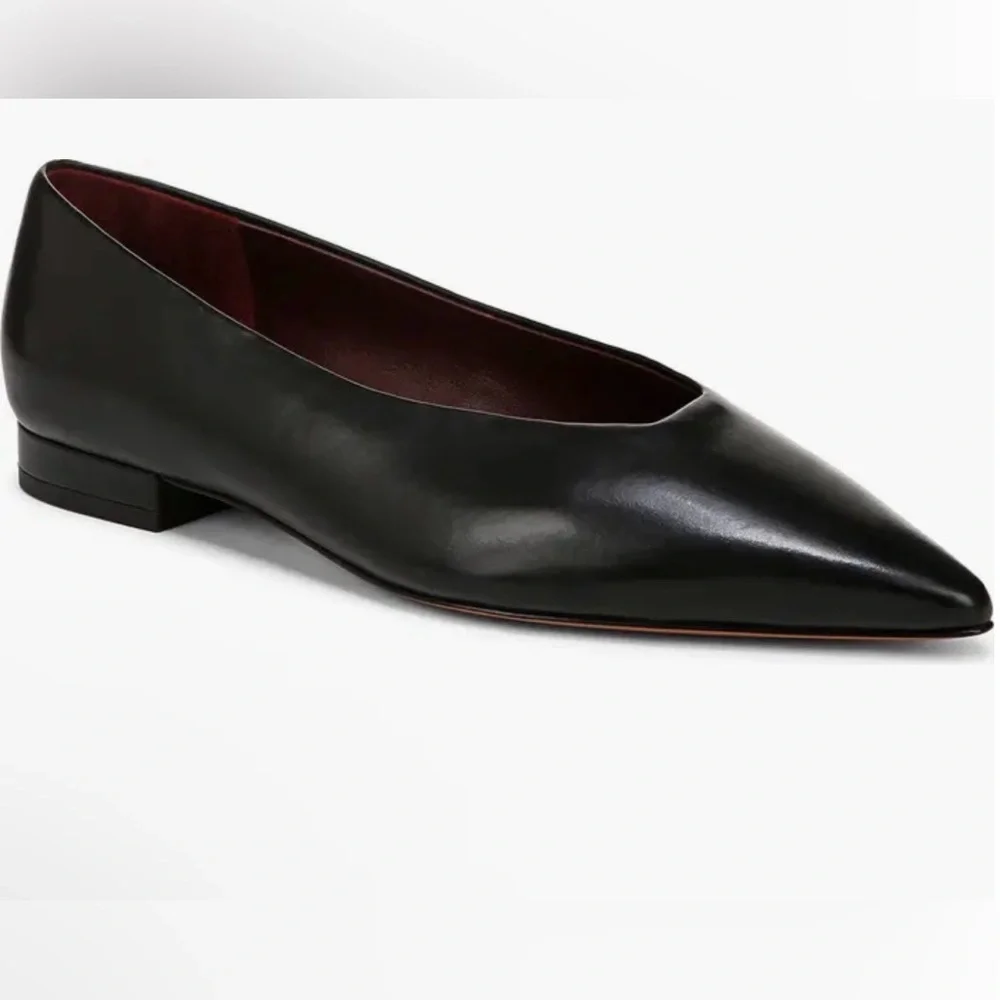 NWOT Vince Isabel Pointed Toe Flat size 8.5 - Picture 2 of 8